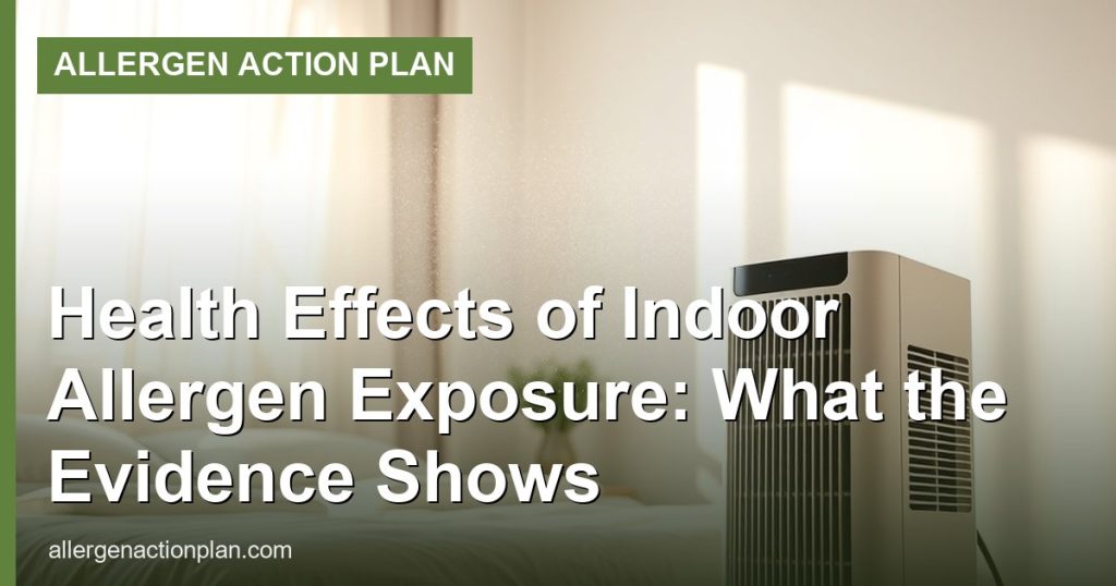 Health Effects of Indoor Allergen Exposure: What the Evidence Shows
