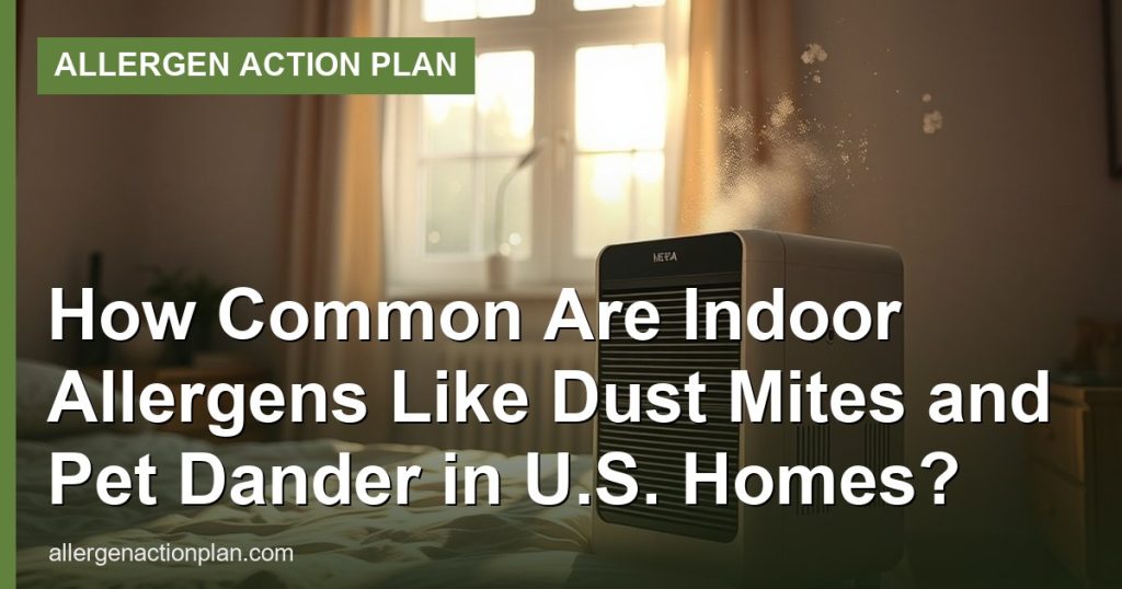 How Common Are Indoor Allergens Like Dust Mites and Pet Dander in U.S. Homes?