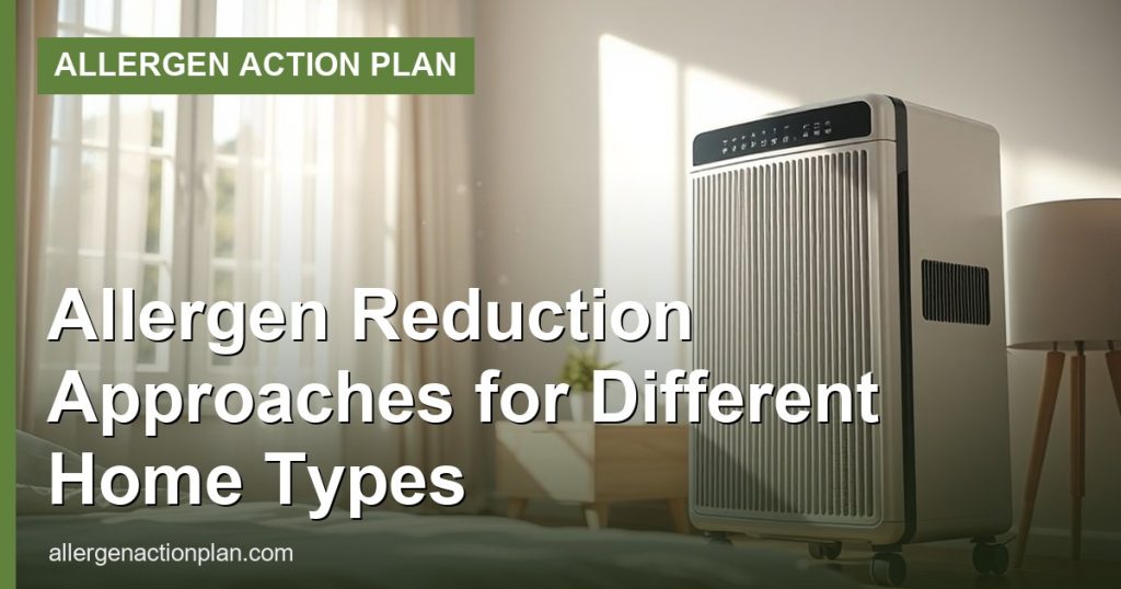 Allergen Reduction Approaches for Different Home Types