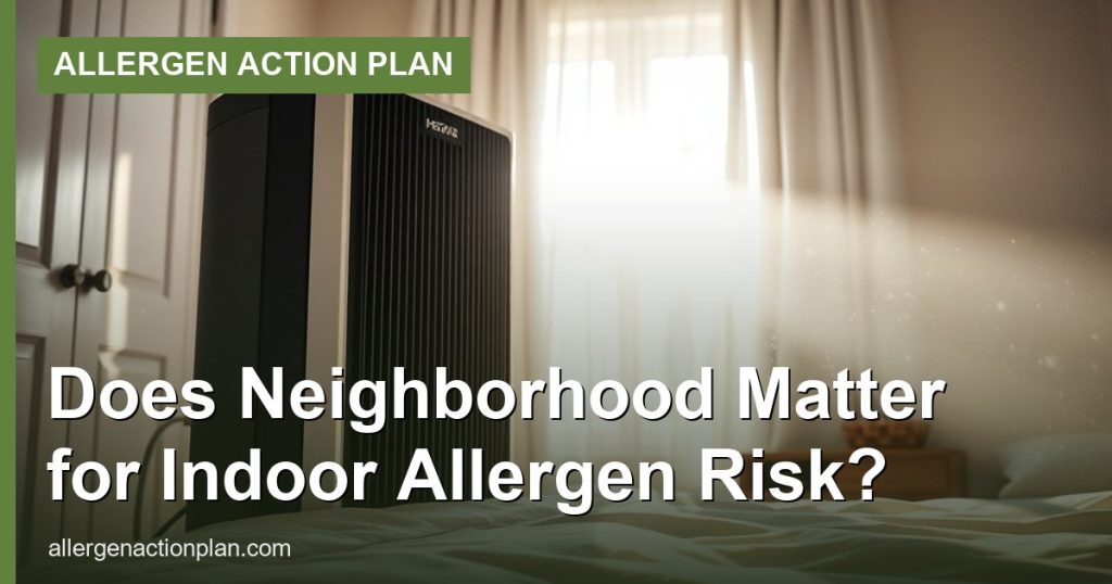 Does Neighborhood Matter for Indoor Allergen Risk?