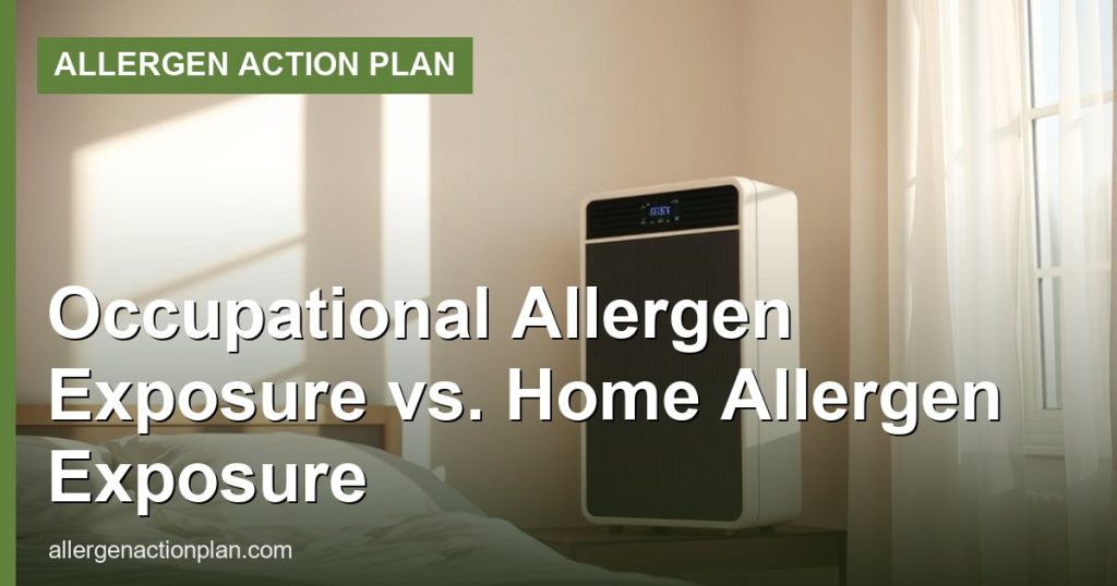 Occupational Allergen Exposure vs. Home Allergen Exposure