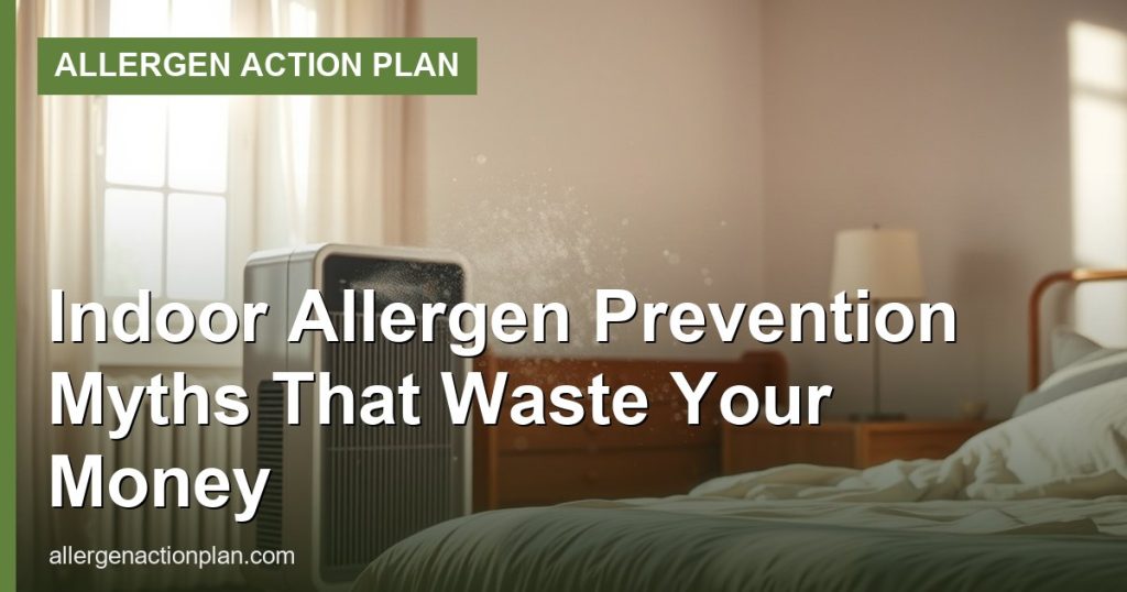 Indoor Allergen Prevention Myths That Waste Your Money