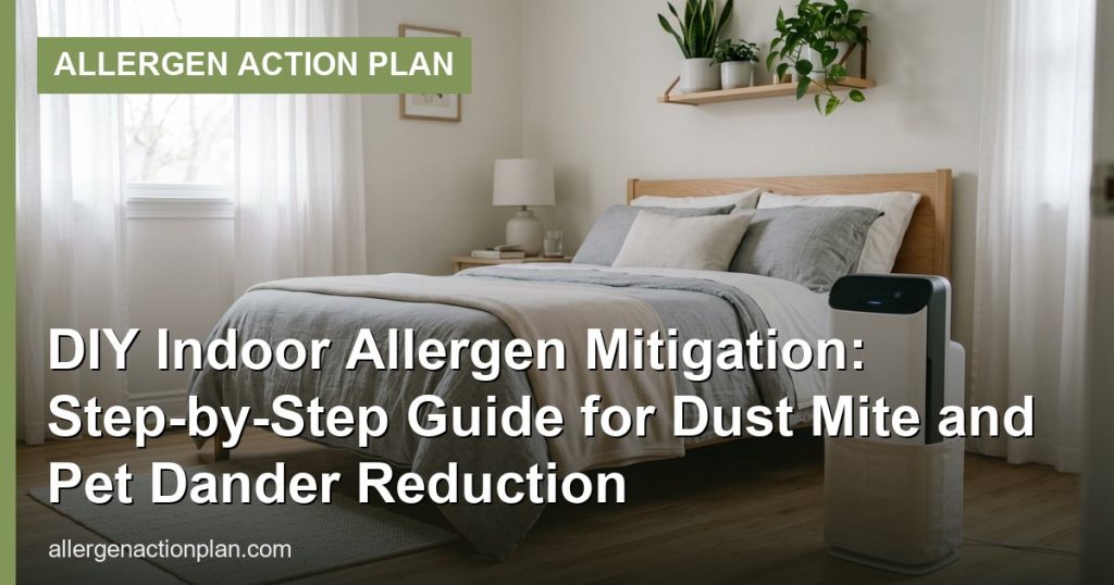 DIY Indoor Allergen Mitigation: Step‑by‑Step Guide for Dust Mite and Pet Dander Reduction - Allergen Action Plan