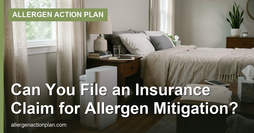 Can You File an Insurance Claim for Allergen Mitigation? - Allergen Action Plan