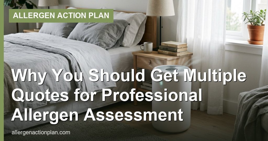 Why You Should Get Multiple Quotes for Professional Allergen Assessment - Allergen Action Plan